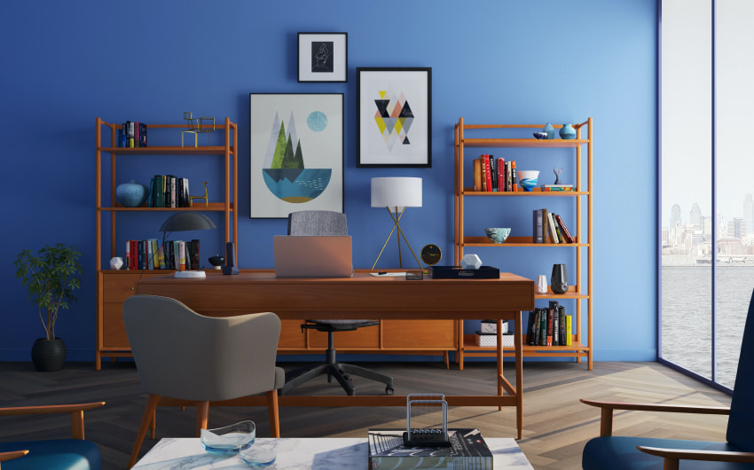 Book shelf ideas for a modern office - Beautiful Homes
