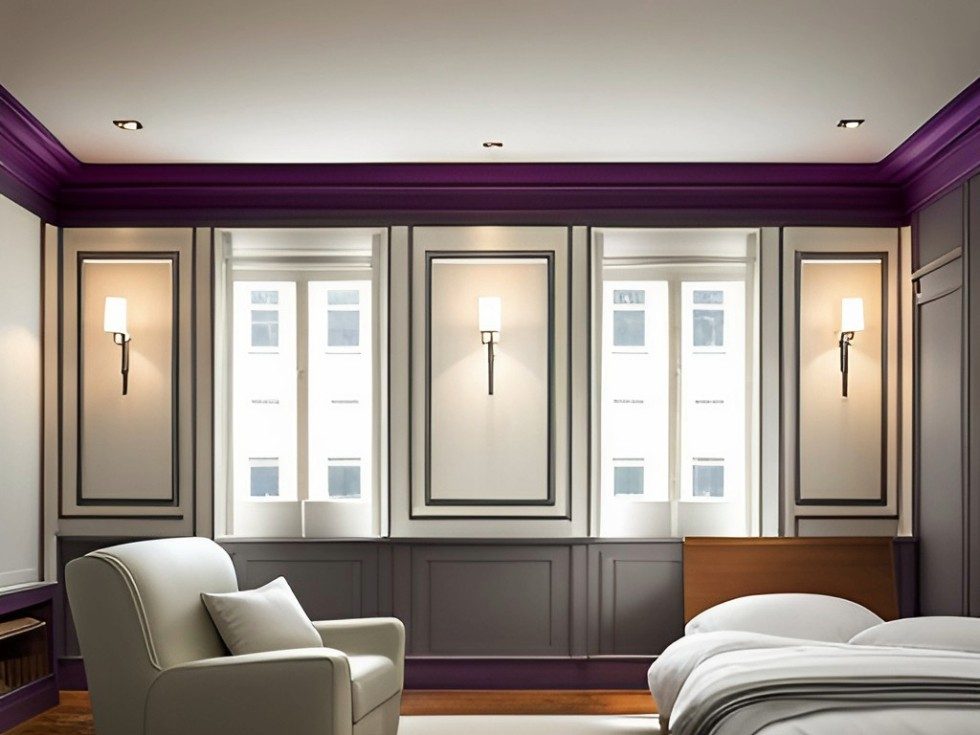 Coloured cornice design for your home - Beautiful Homes