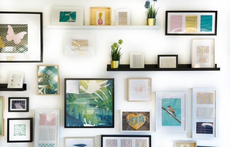 Diy wall photo frames for your home décor - Beautiful Homes