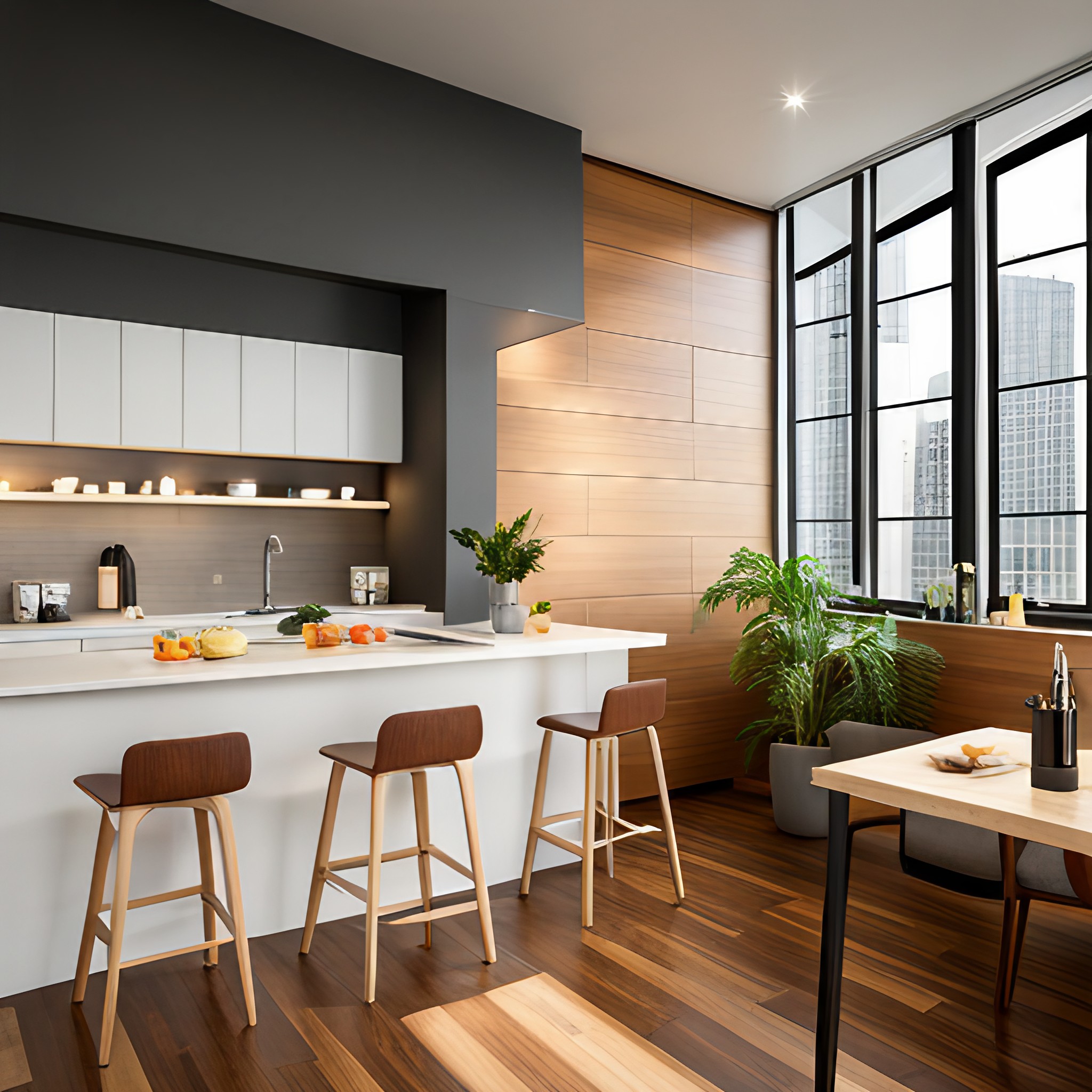 Right height of breakfast counter for your kitchen - Beautiful Homes