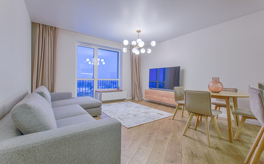 Mid century living room design with minimalist furniture - Beautiful Homes