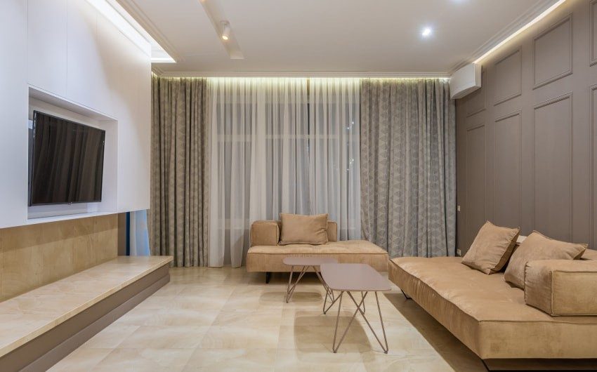 Beige minimalist interior design for your luxurious home - Beautiful Homes