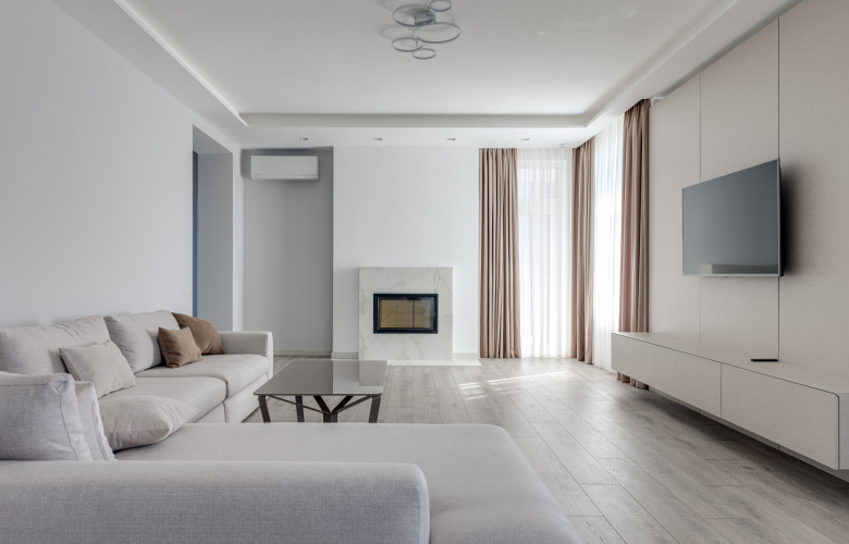 Neutral colors for your Scandi-style living room interiors - Beautiful Homes