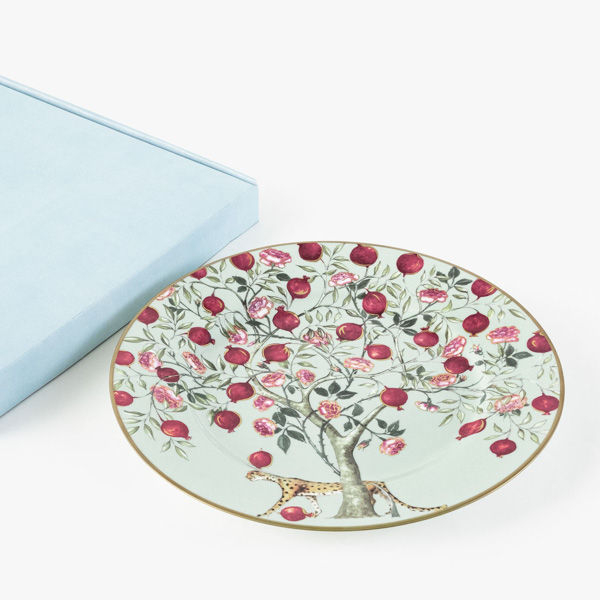 Pomegranates & Roses Panthera Platter