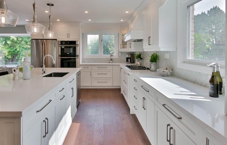 All white space saving modular parallel kitchen designs - Beautiful Homes