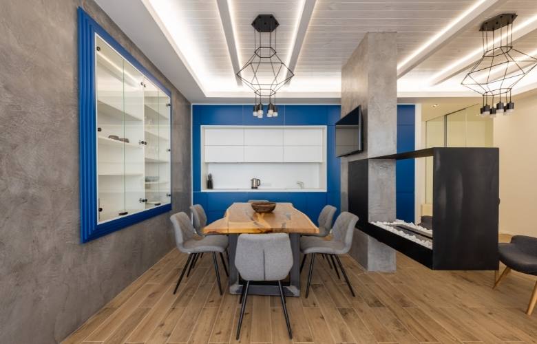 Smart LED ceiling lighting for dining room - Beautiful Homes