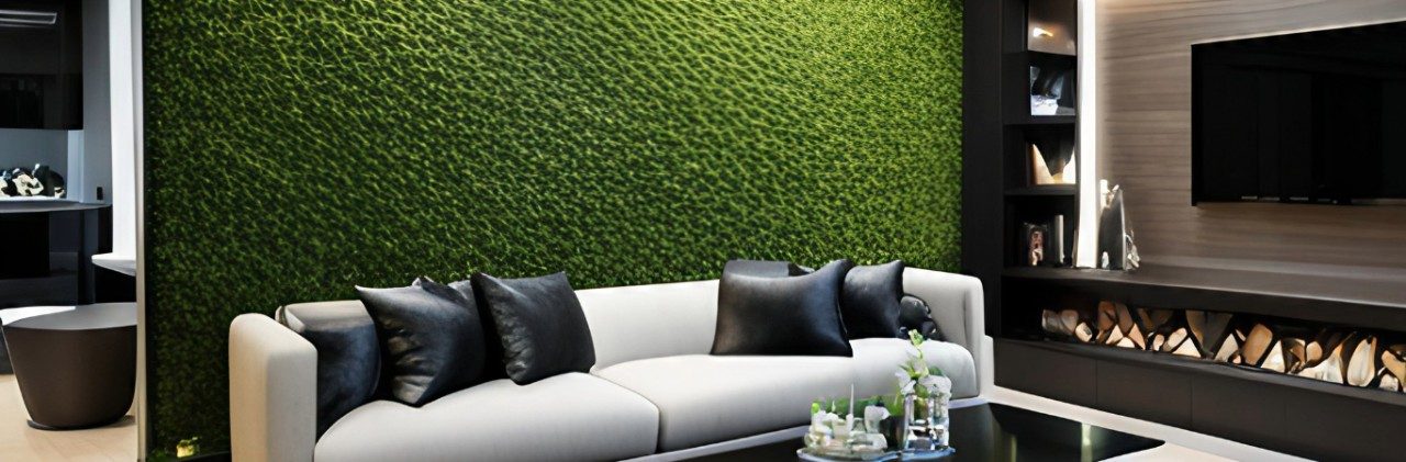 Grass wall design - Beautiful Homes