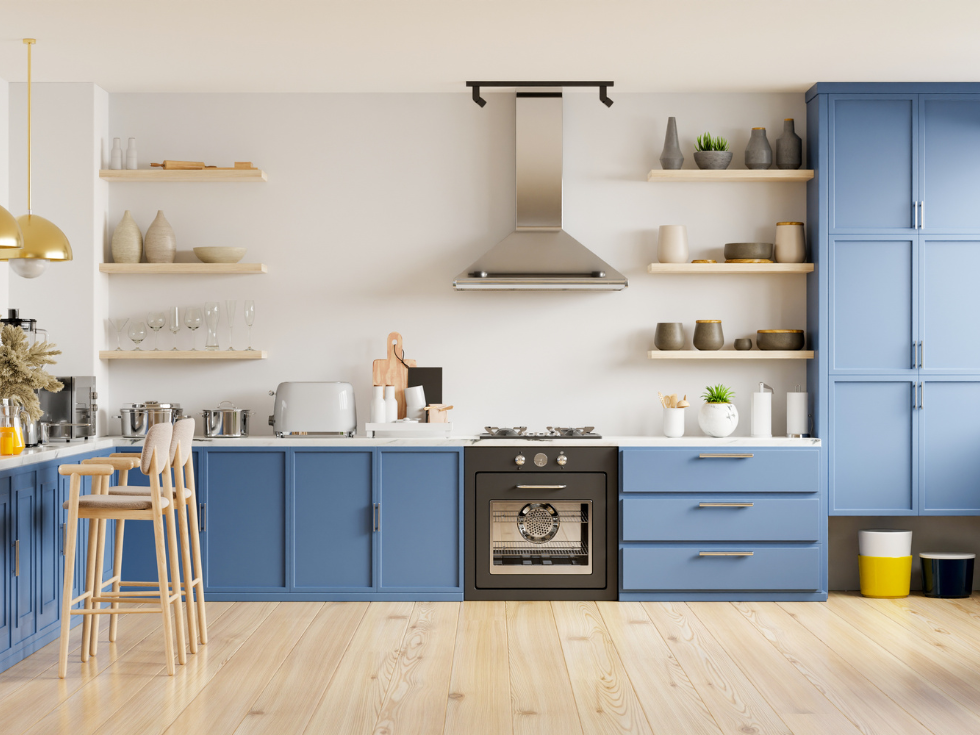 Cabinets for Indian Kitchen Modular Style- Beautiful Homes