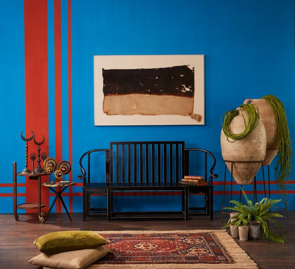 Home Interior Décor & Design Ideas Using the Asian Paints Colour of the Year - Beautiful Homes