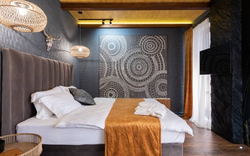 False ceiling wooden design for bedroom - Beautiful Homes