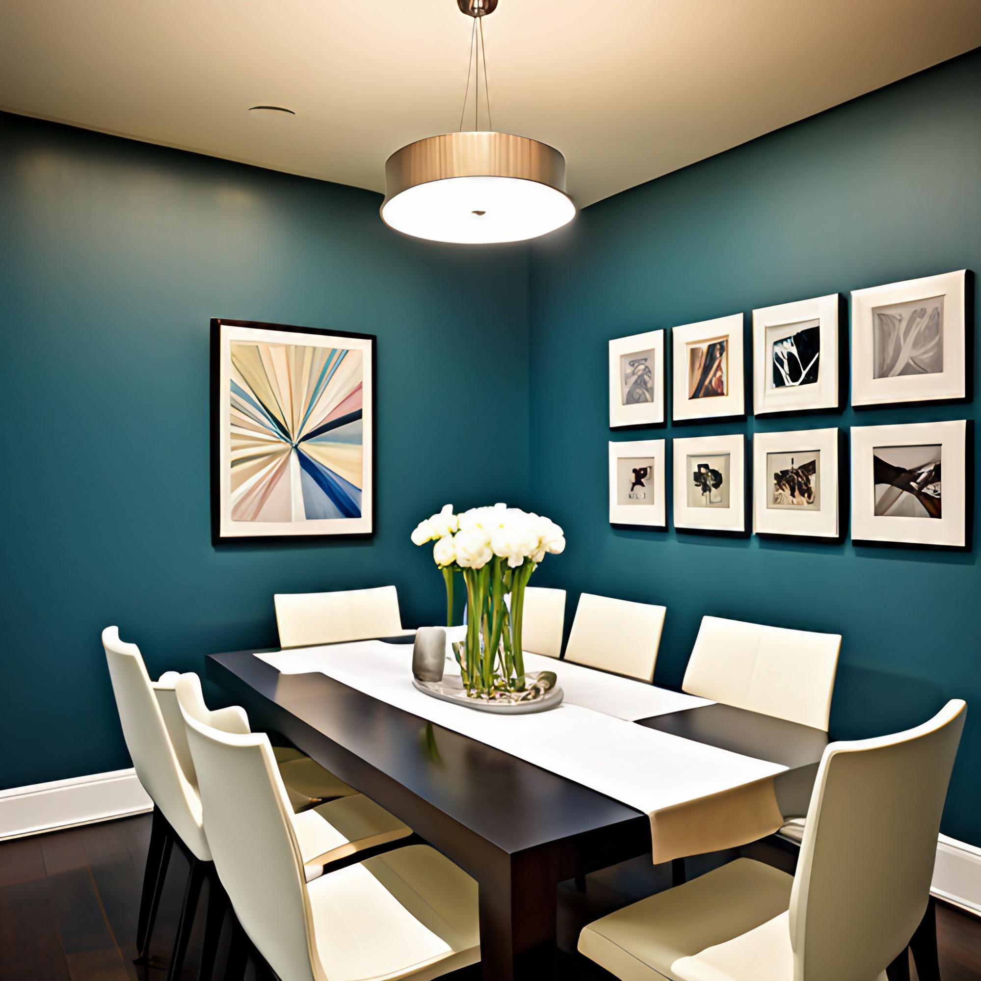 Sophisticated wall art to enhance your dining room - Beautiful Homes