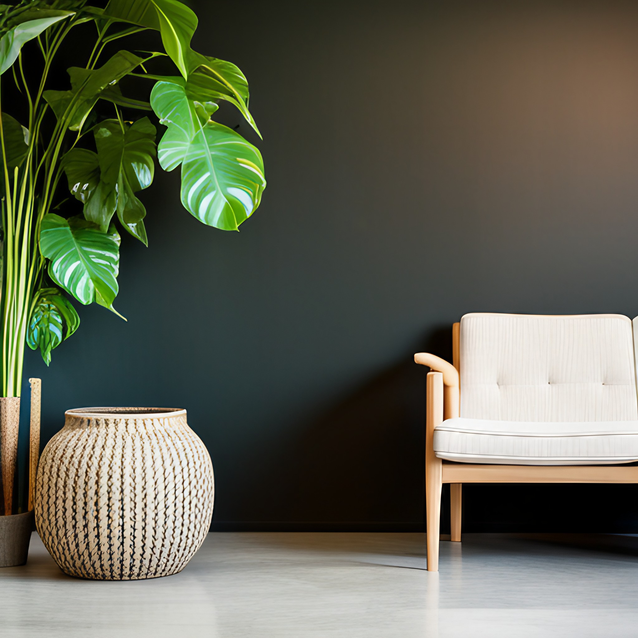 Tropical plants for living room decor - Beautiful Homes