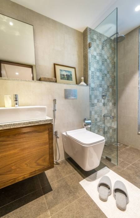 Terrazzo bathroom tiles trends for 2022 - Beautiful Homes