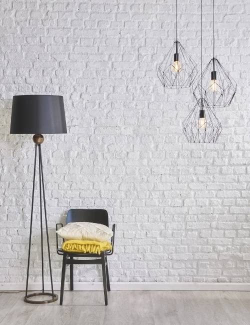 Tall tripod-based floor lampshade designs for home interior - Beautiful Homes