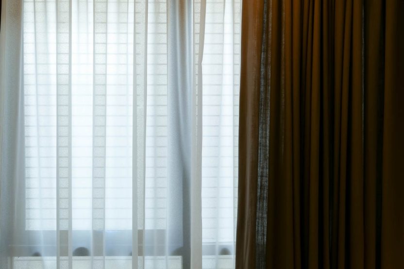 layering of sheer curtains