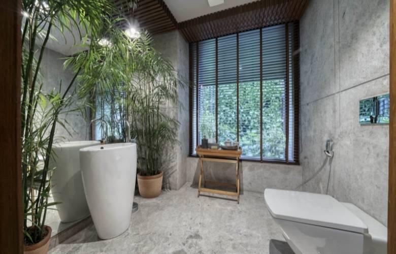 Grey marble to give your bathroom modern & luxurious style - Beautiful Homes