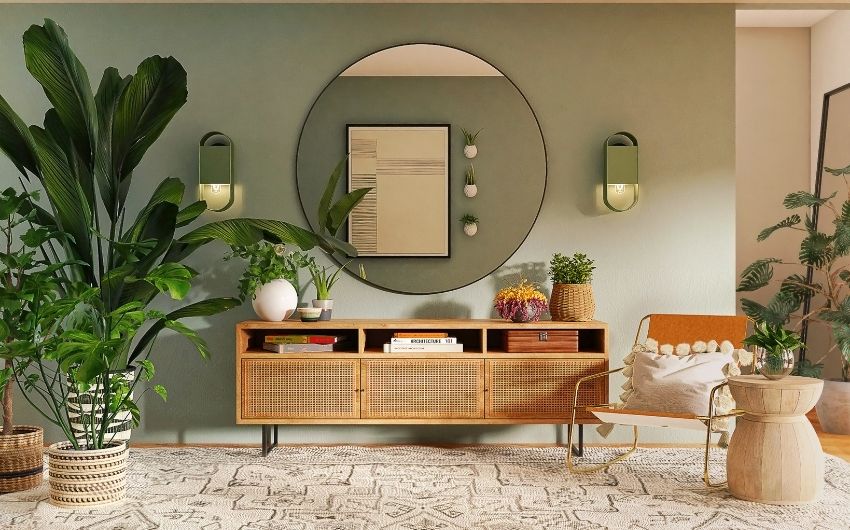 How To Decorate Your Living Room With Mirrors | Beautiful Homes