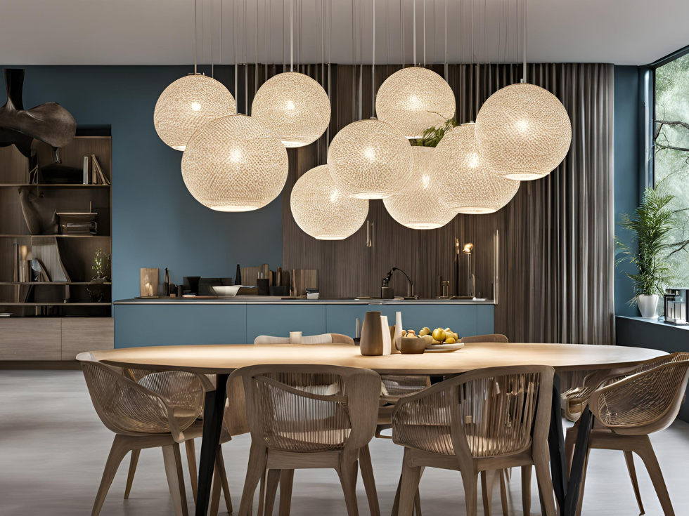 Luxurious living room pendant light - Beautiful Homes