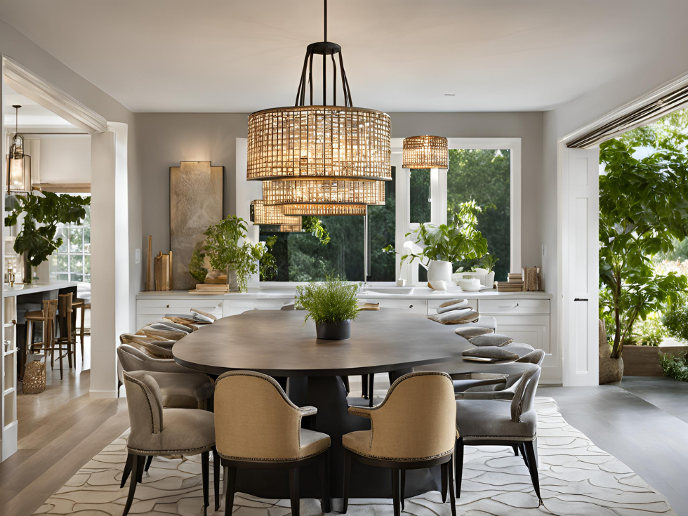 Contemporary statement hanging lamps for living room - Beautiful Homes