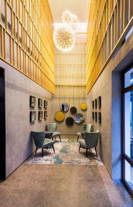 Modern interior design with sofa chairs - Beautiful Homes