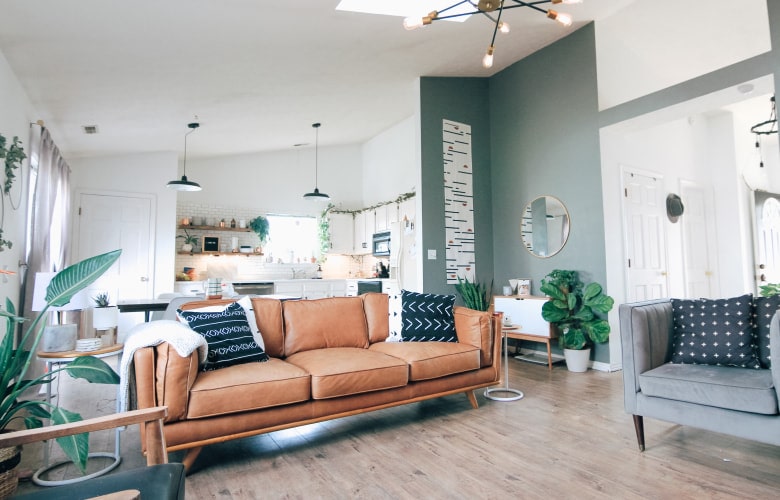 Scandinavian interior design for this living room - Beautiful Homes