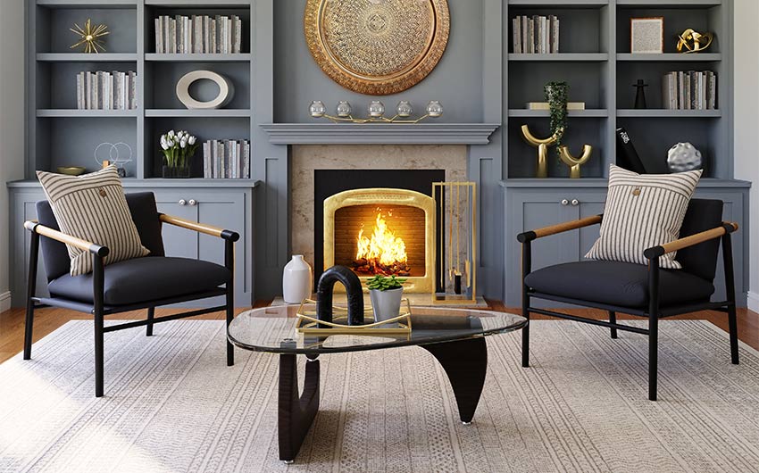 Modern and Luxurious Living Room Interior Design Ideas