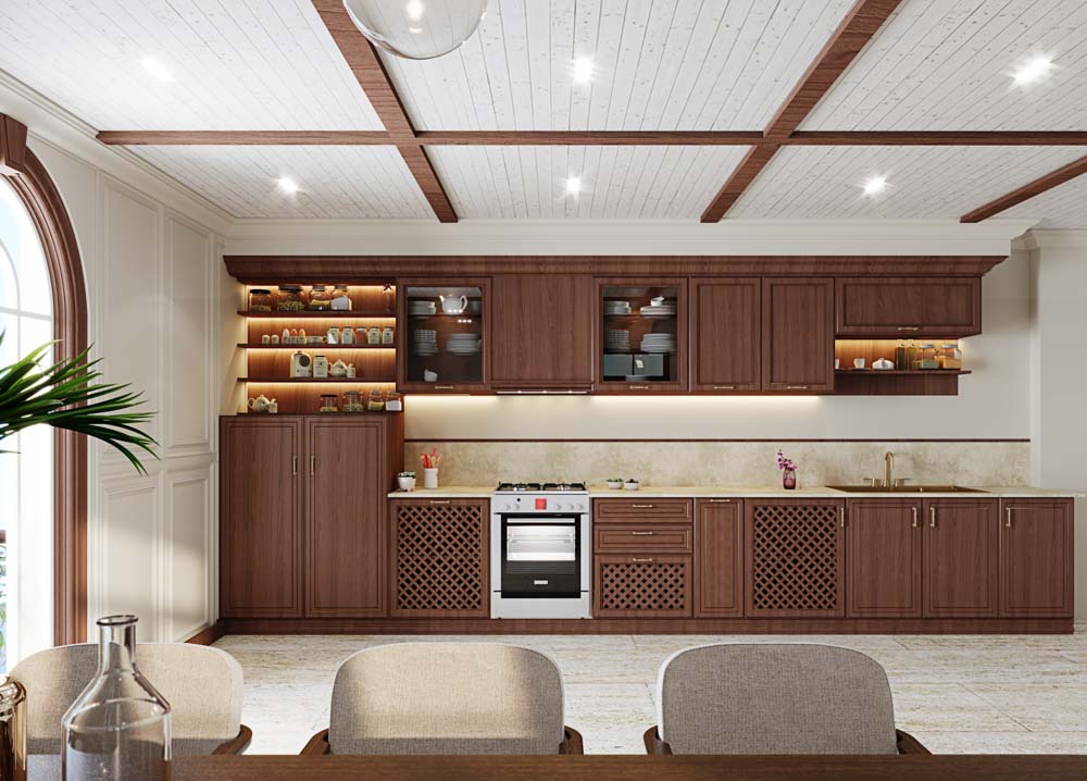 Modular kitchen price will be affected by built in kitchen appliances - Beautiful Homes