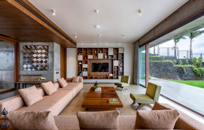 Luxurious living room design with L shaped sofas for your home - Beautiful Homes