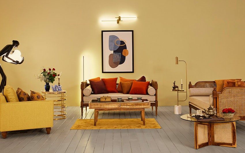 Range of products from the house of Asian Paints