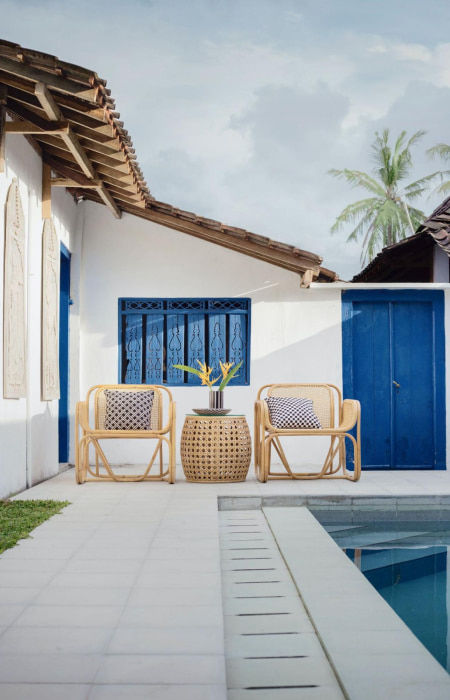 Bamboo & poly rattan furniture for monsoon décor in your home - Beautiful Homes