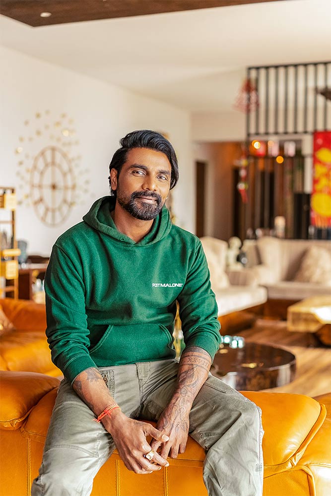 Director-choreographer Remo D’Souza in his beautifully decorated living room - Beautiful Homes