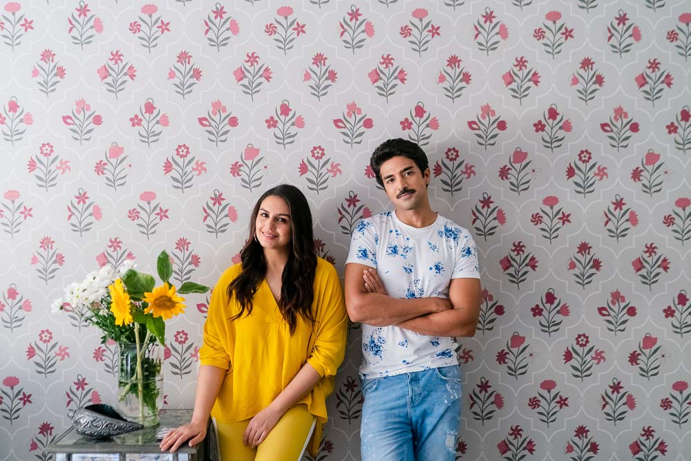 Actors and siblings Huma Qureshi and Saqib Saleem in their elegantly eclectic Mumbai home