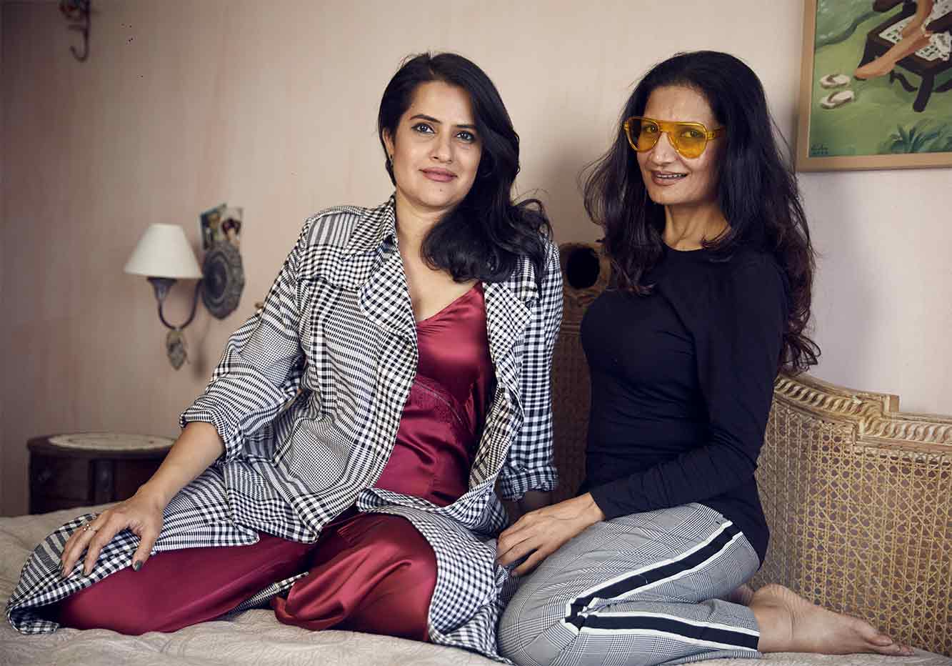 Singer-songwriter Sona Mohapatra And Her Friend, Interior Designer Tejal Mathur - Beautiful Homes