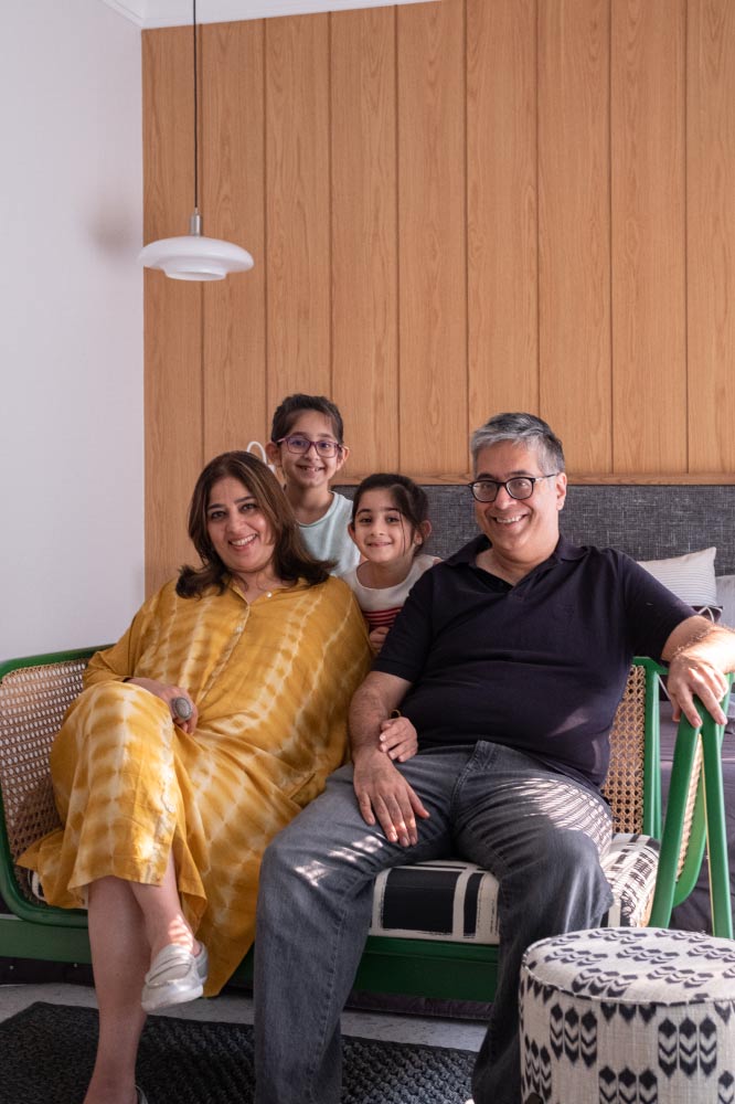 sonia bajaj with family