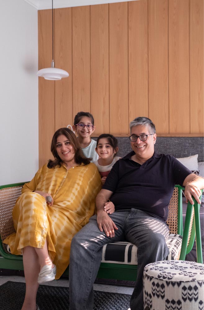 Sonia Bajaj with family