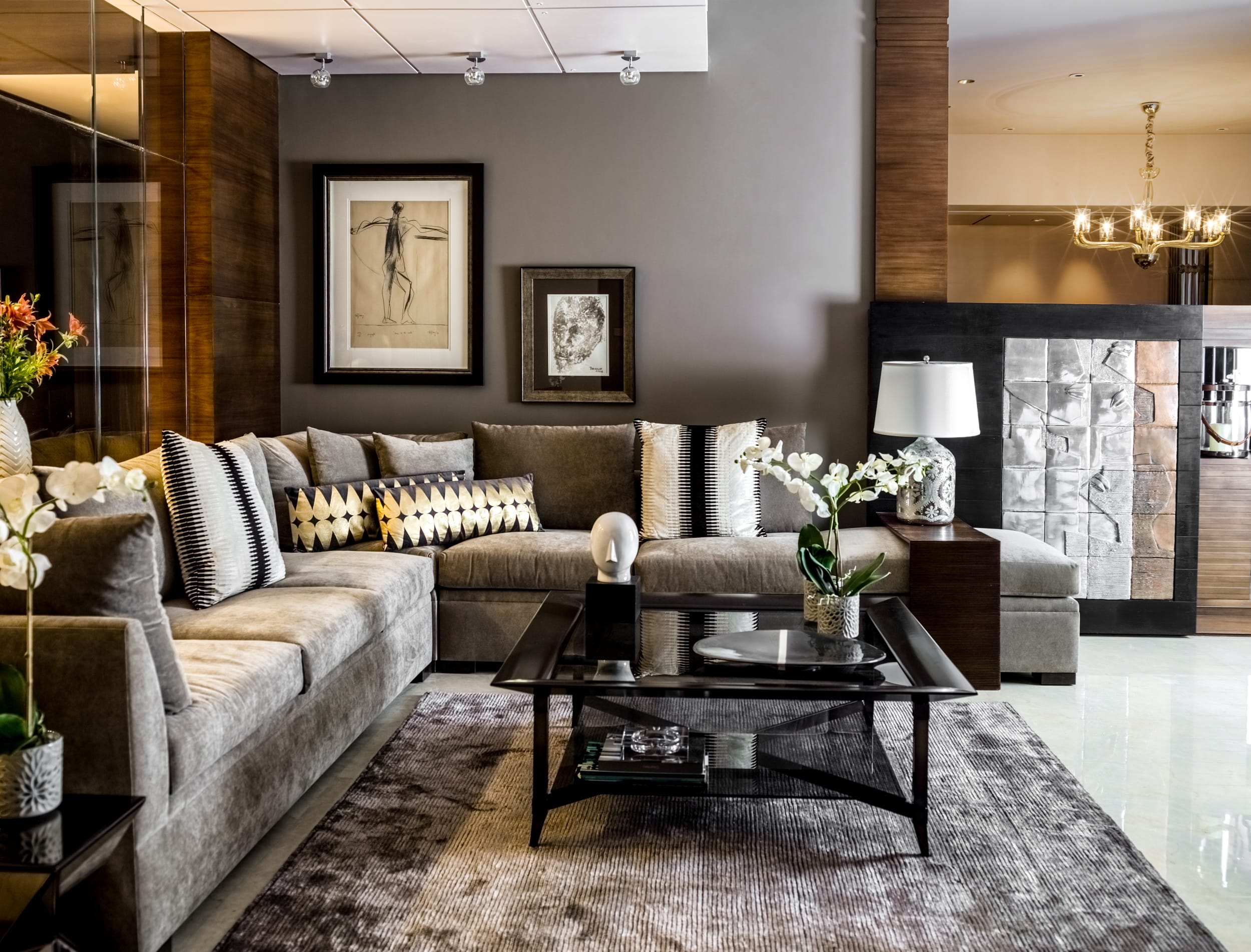 a suburban Mumbai penthouse