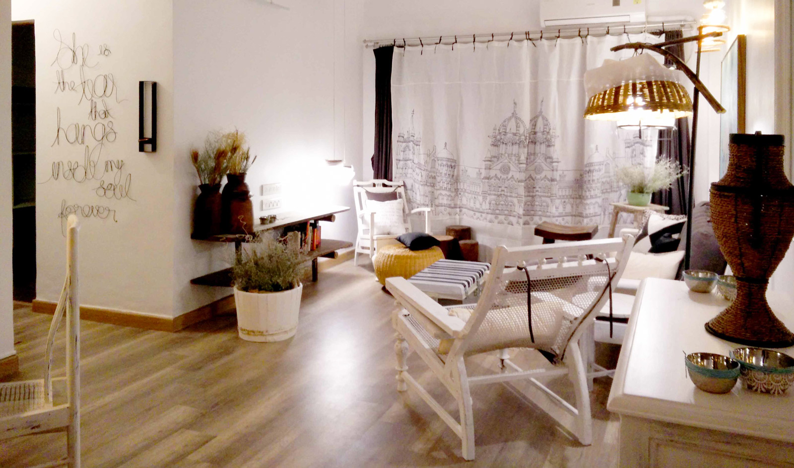 An all white apartment in Mumbai – Beautiful Homes