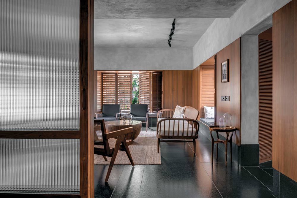 The height of the skirting gives solidity to the home interiors - Beautiful Homes