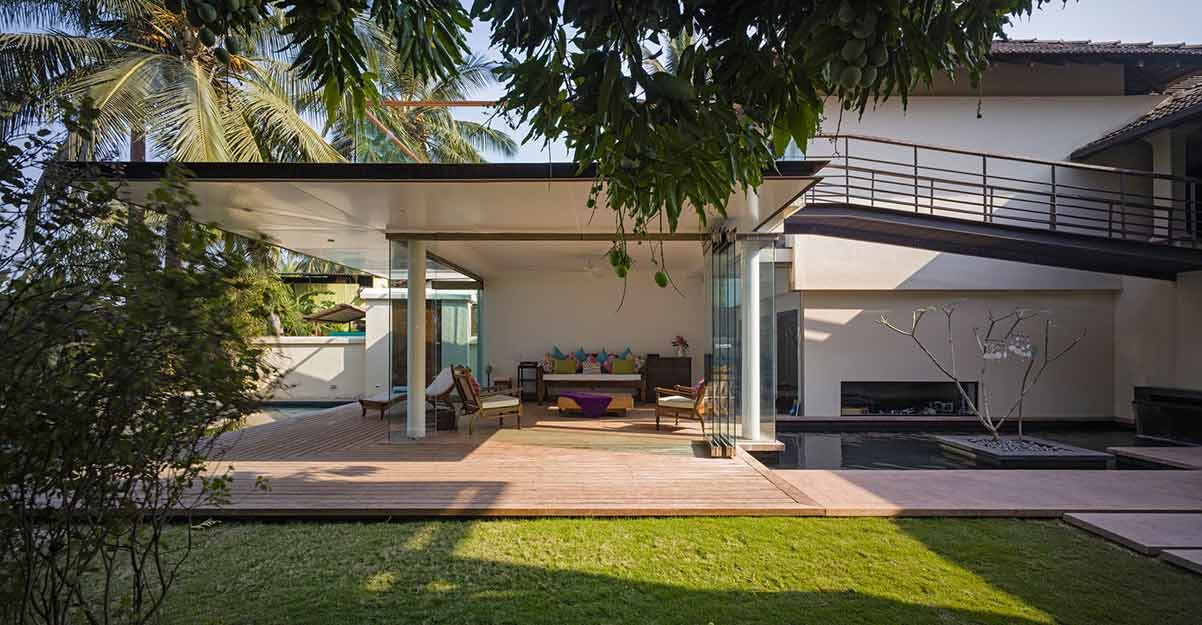 a vacation home in Goa