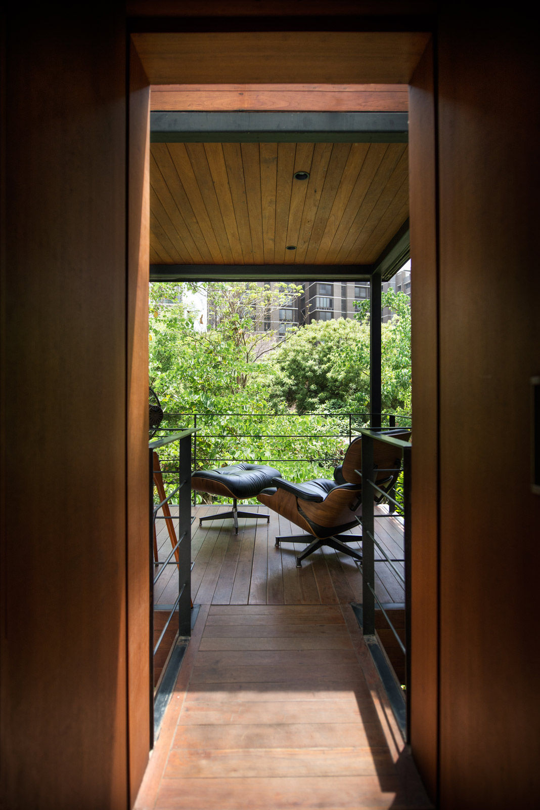 a private sit-out at the master bedroom's balcony - Beautiful Homes