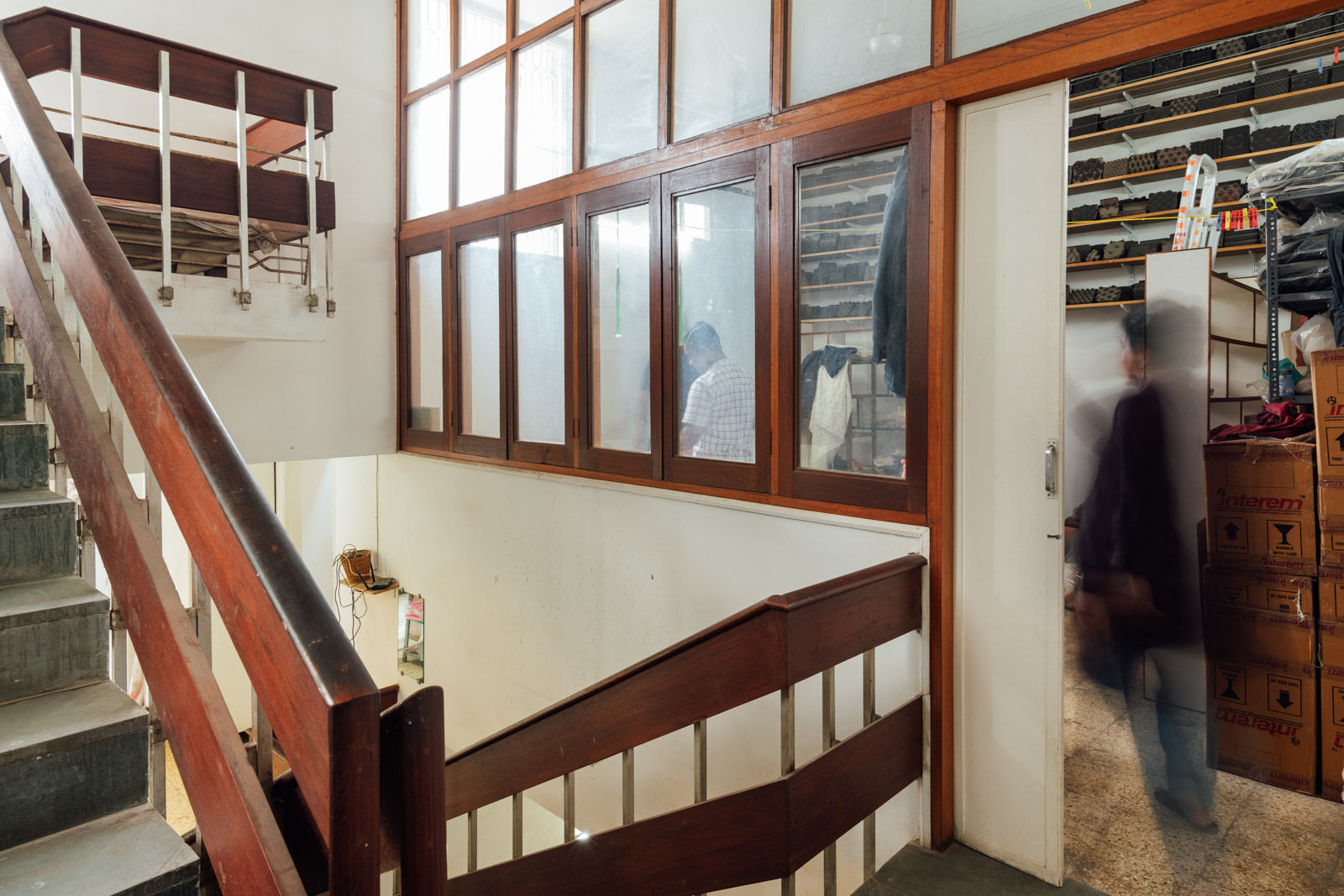 A Collection of Printing Blocks Displayed in the Work-room – Beautiful Homes