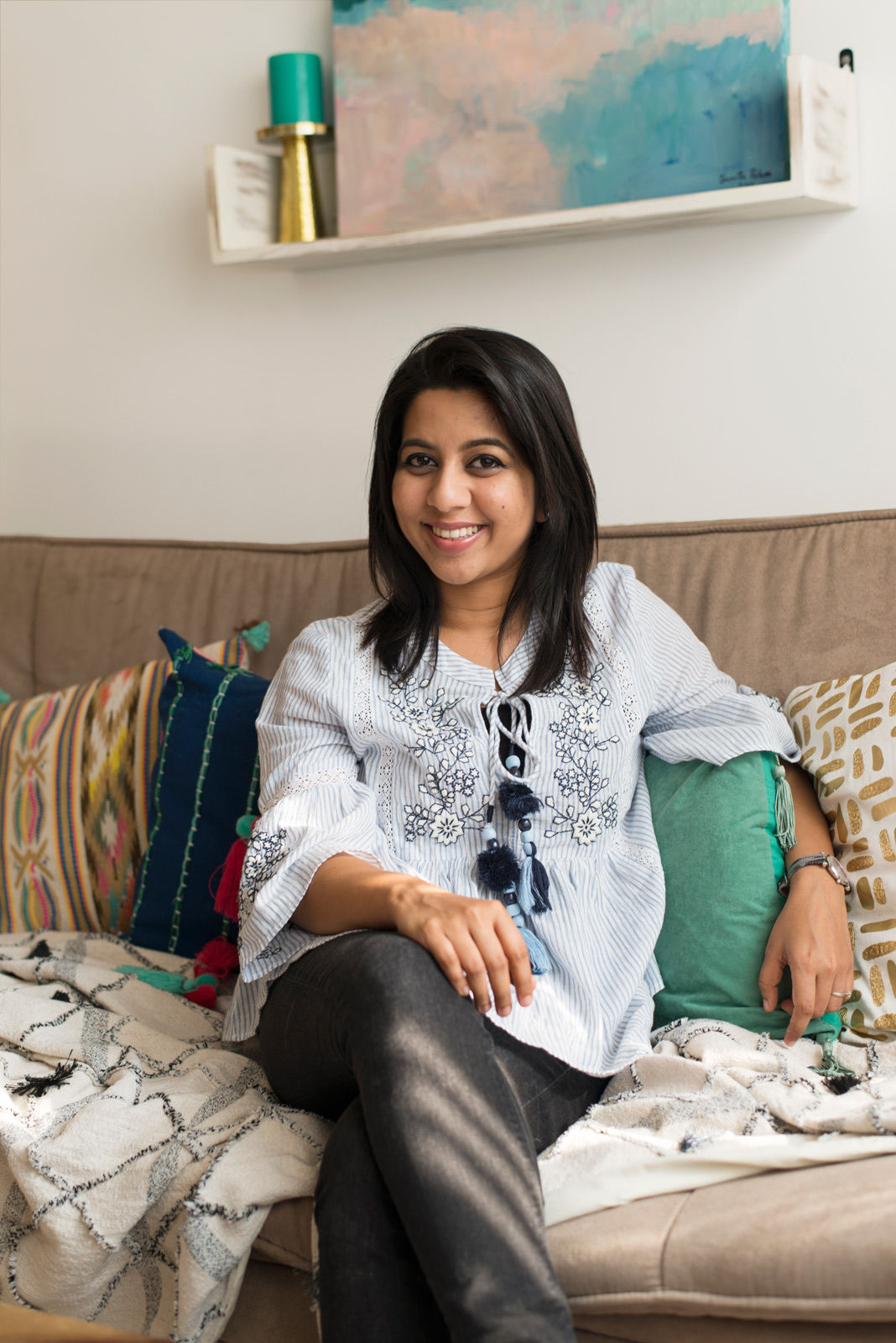 Sunita Yogesh in her study - Beautiful Homes