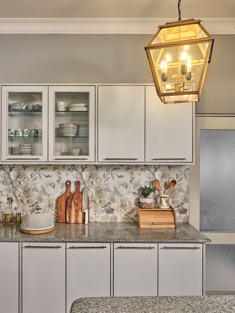 Farah's kitchen design & decor has clean lines, elegant aesthetics & muted tones - Beautiful Homes