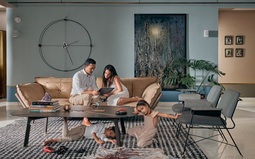 Farah's home is about positive energy & family moments - Beautiful Homes