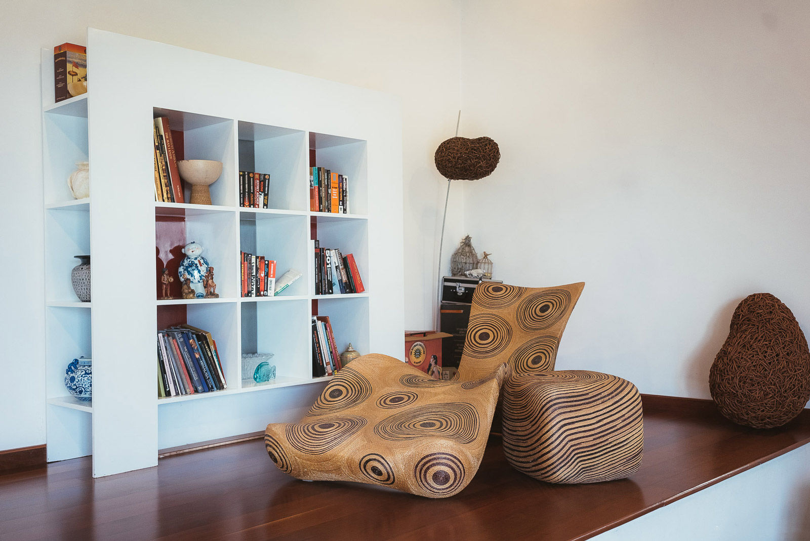 The reading nook in Rana Dagubatti's contemporary home - Beautiful Homes