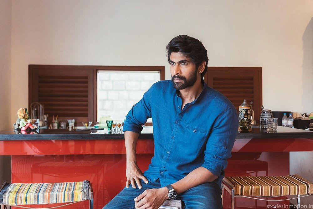 Rana Dagubatti in front of his bar at home - Beautiful Homes