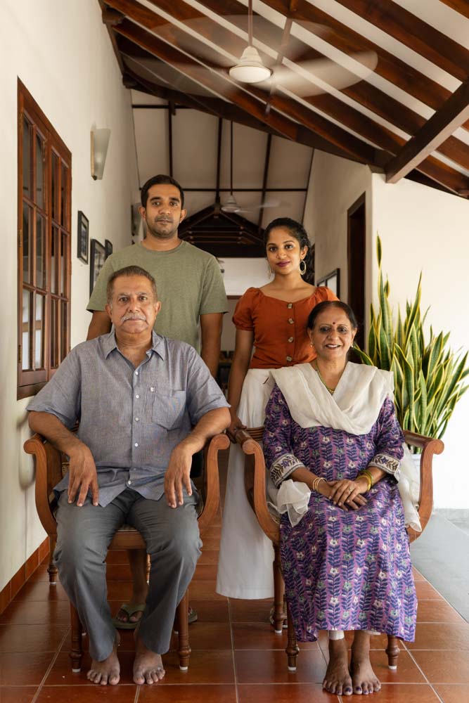 Nimmy Paul with her family in their Fort Kochi home - Beautiful Homes