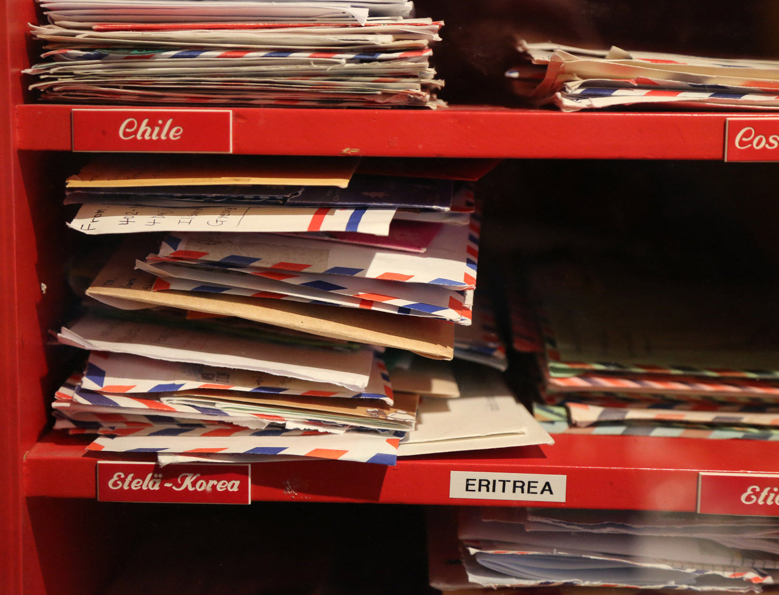 Letters Addressed to Santa Inside the Main Post Office - Beautiful Homes