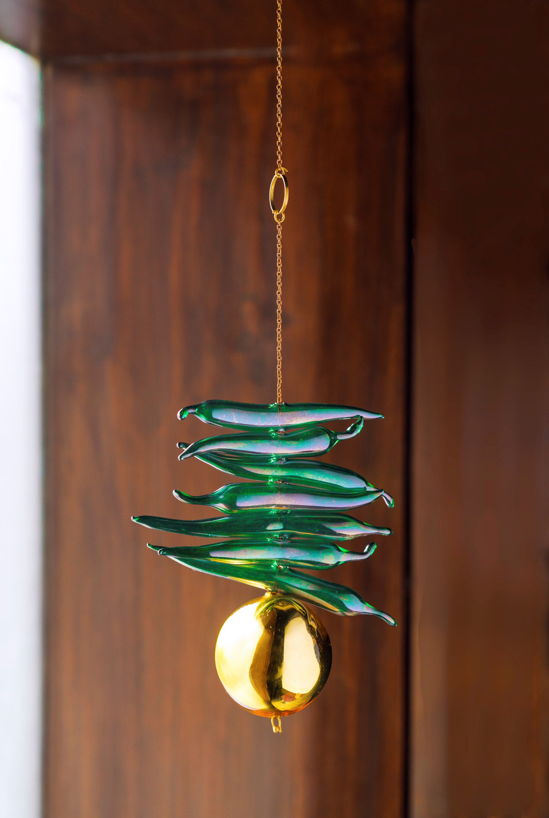 Glass nimbu mirchi from Klove Studio - Beautiful Homes