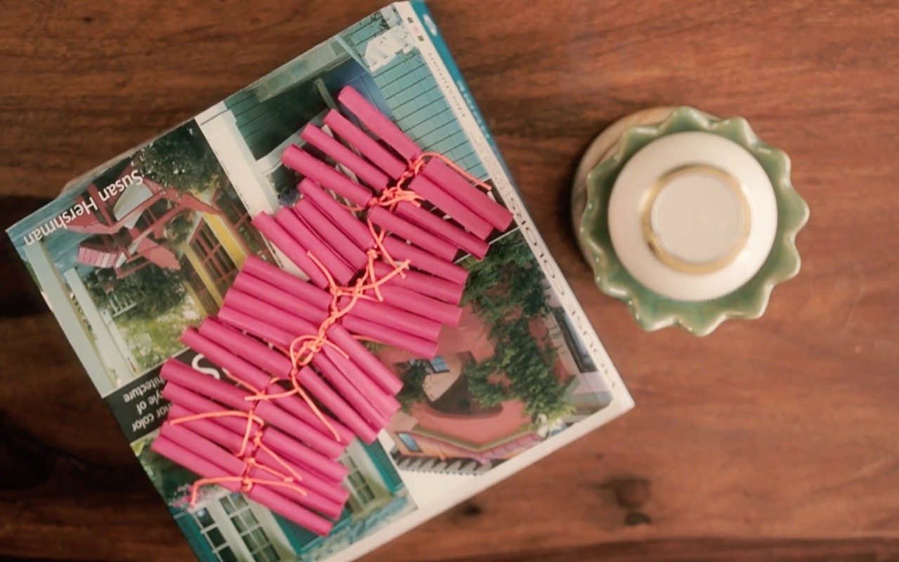 A firecracker coaster - Beautiful Homes